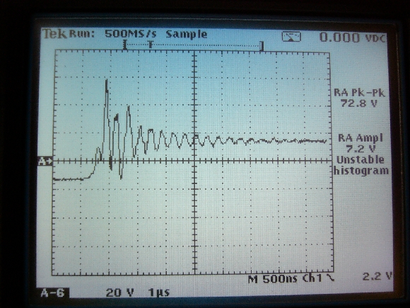 NCE 25 ft bus ringing