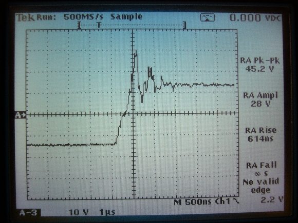 NCE 5ft from booster