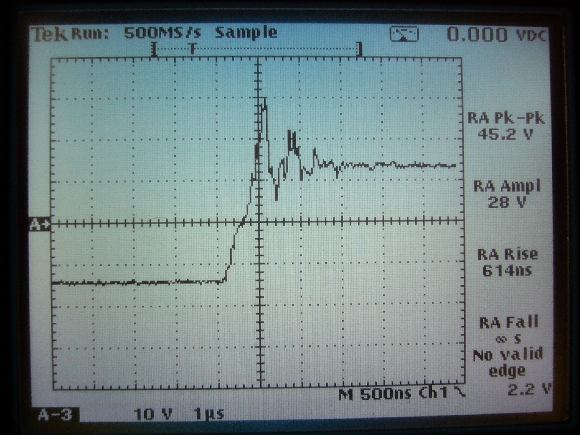 NCE 5ft from booster